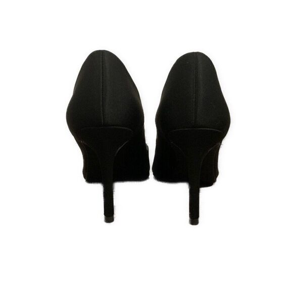 jeffrey campbell Womens Solid Black Pointed Toe High Heels Pumps 7 - Picture 3 of 7